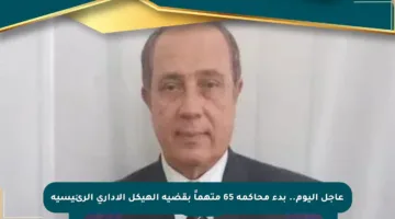 عاجل اليوم.. بدء محاكمة 65 متهماً بقضية الهيكل الإداري الرئيسية